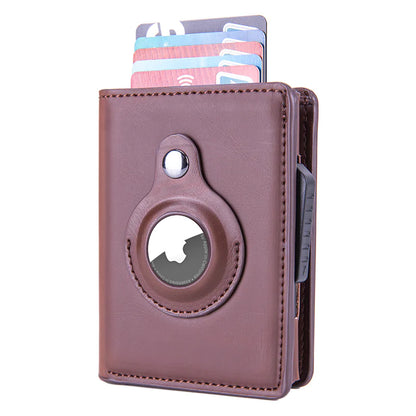 Men's RFID Slim Wallet with AirTag Slot